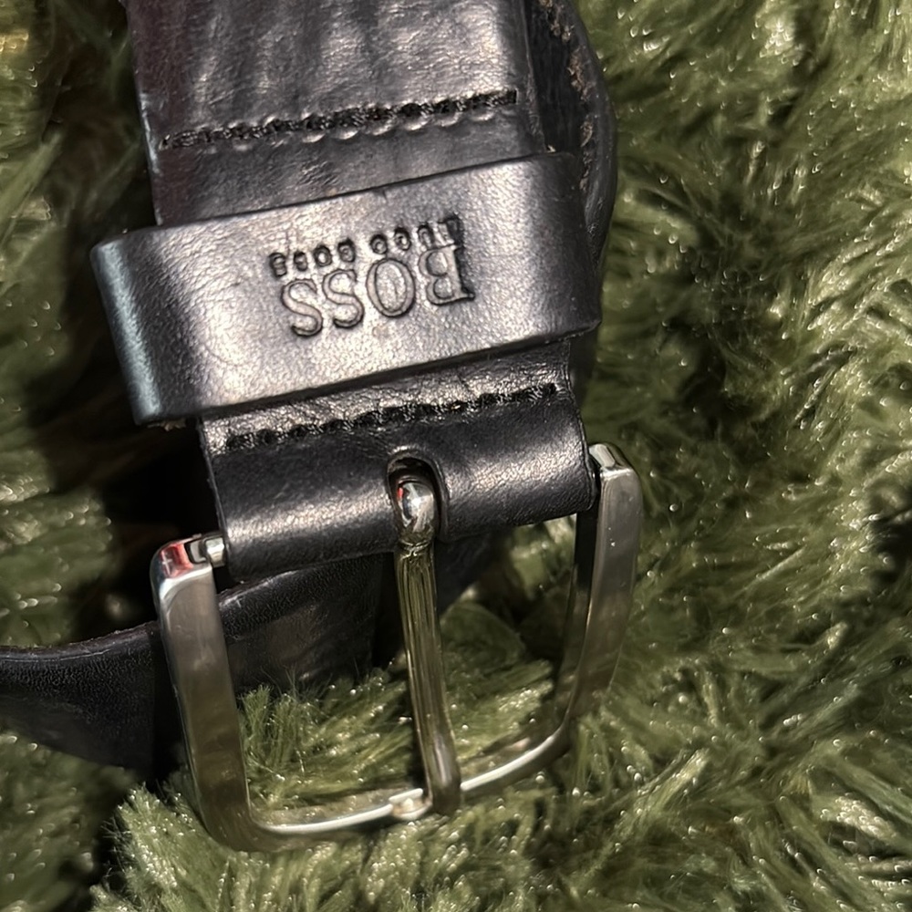 Boss Black Belt Bag Sleek and Versatile